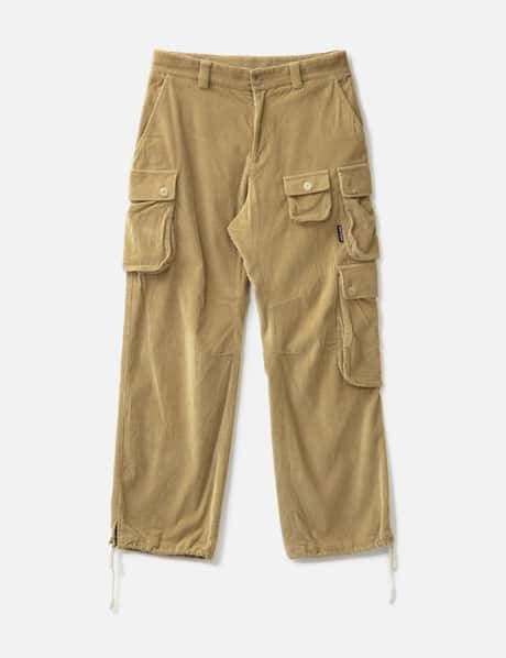 Palm Angels Corduroy Cargo Pocket Pants