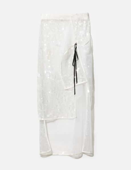 Clear Sequin Skirt view 3