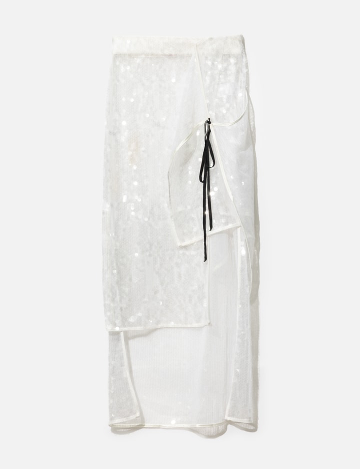 Eckhaus Latta Clear Sequin Skirt