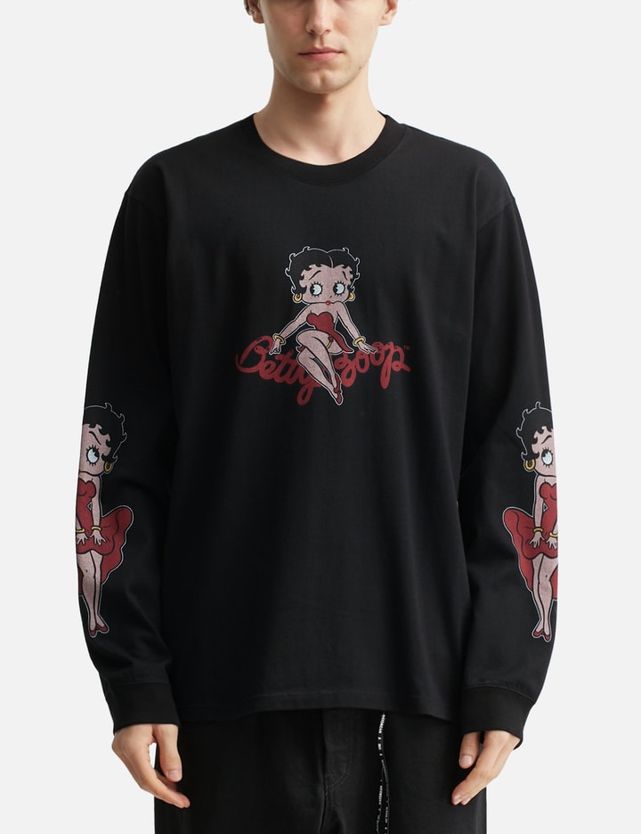 Mastermind World x X Betty Boop Long Sleeve T-shirt Placeholder Image