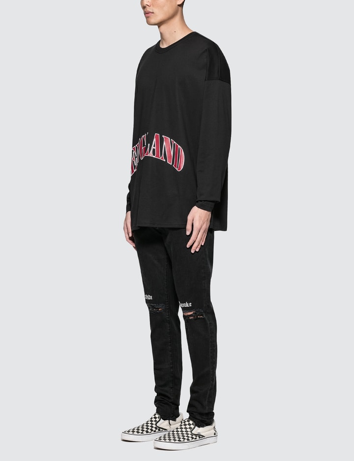 Wide Awake Destroyer Denim Jeans Placeholder Image
