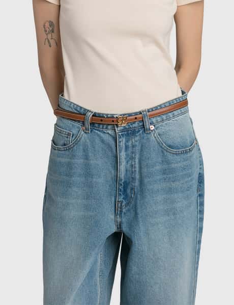 LOEWE L Buckle leather belt LOEWE L Buckle Leather Belt | Saks Fifth Avenue main image 3