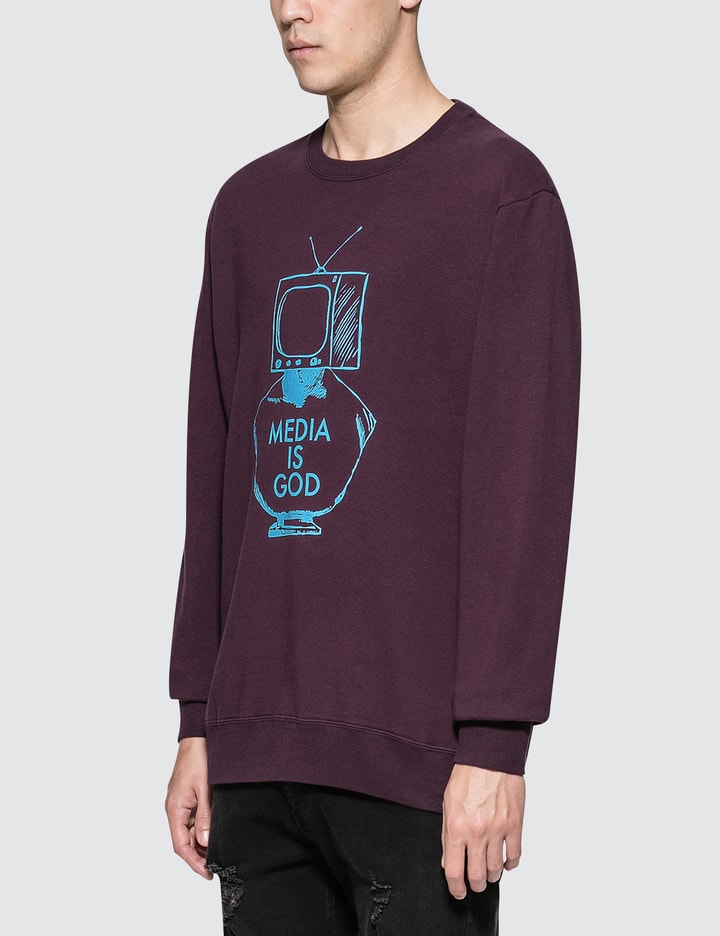 "Media Is God" Sweatshirt Placeholder Image