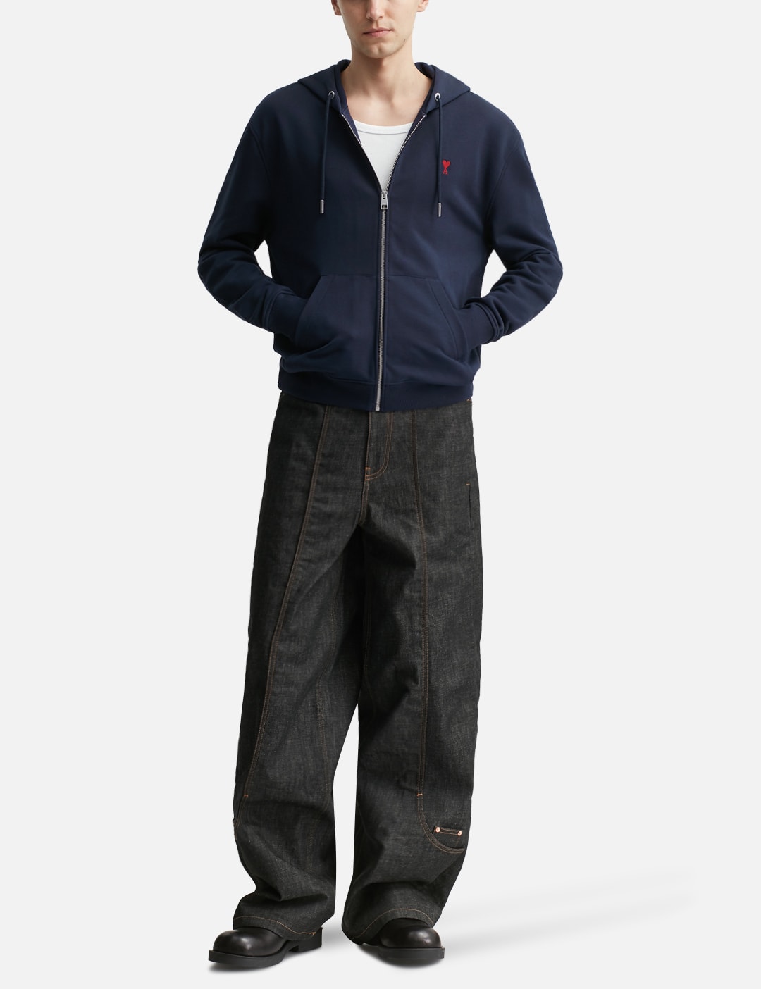 De Coeur Zipped Hoodie view 20