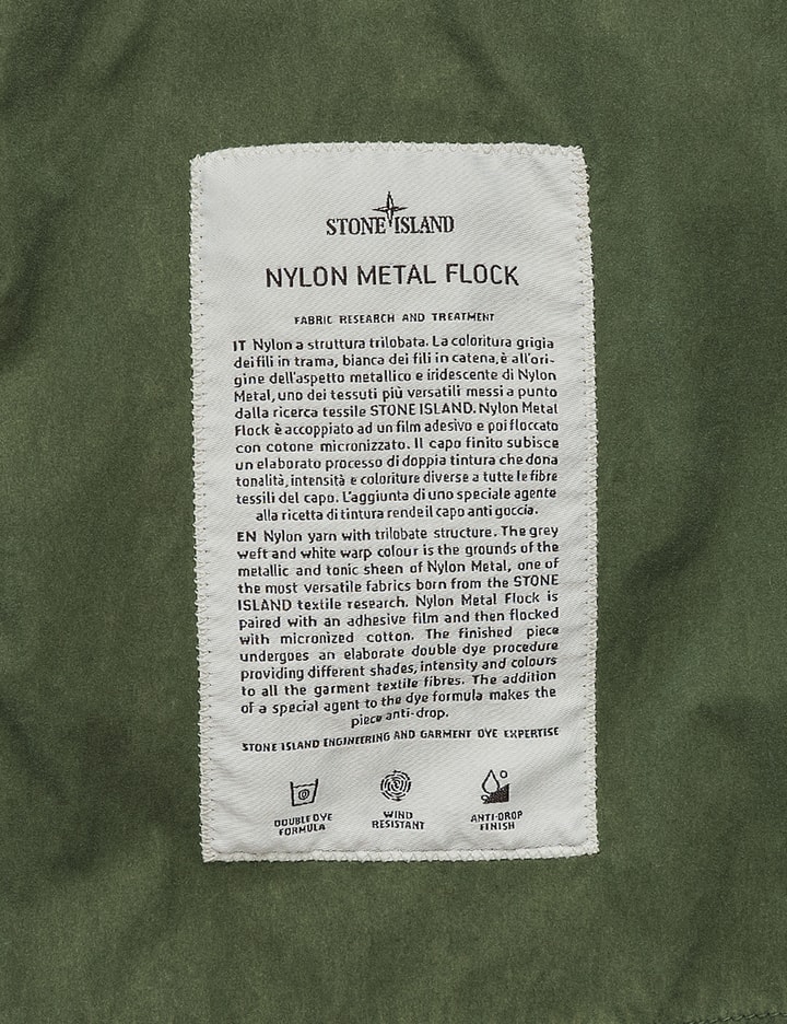 Nylon Metal Flock Hooded Jacket Placeholder Image