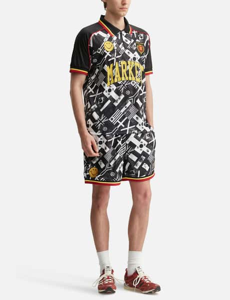 Smiley International Flags Soccer Shorts view 14