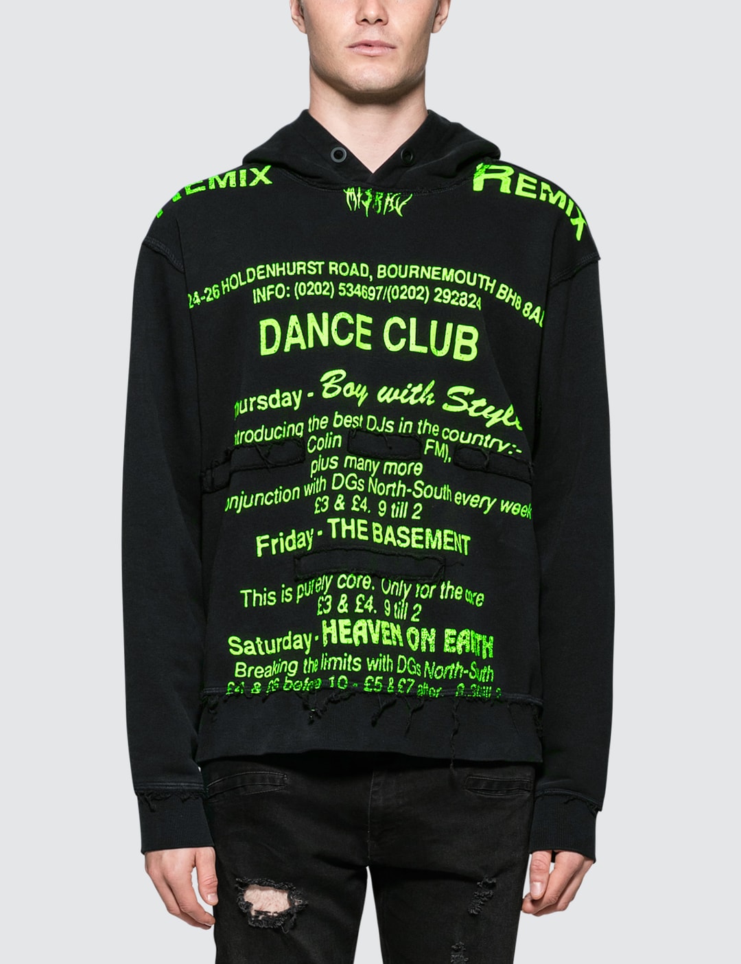 Misbhv - Dance Club Hoodie | HBX - Globally Curated Fashion and Lifestyle  by Hypebeast