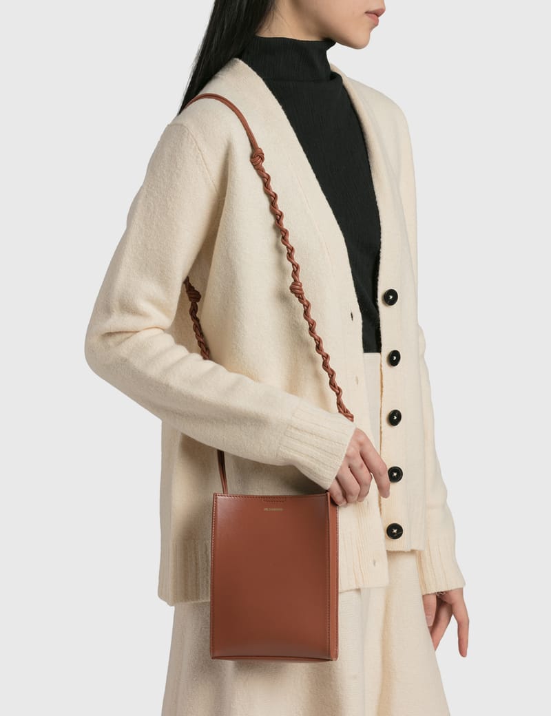 jil sander large tangle bag