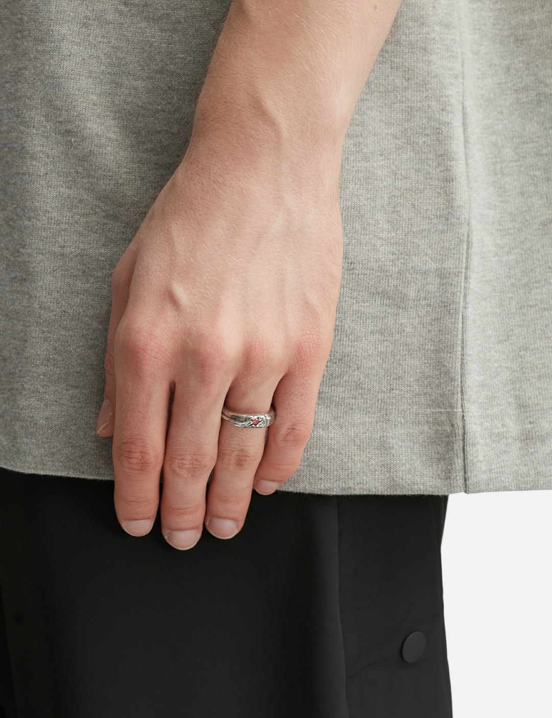 Red Stone Ring view 9