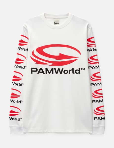 P.A.M. 로고가 프린트된 티셔츠
