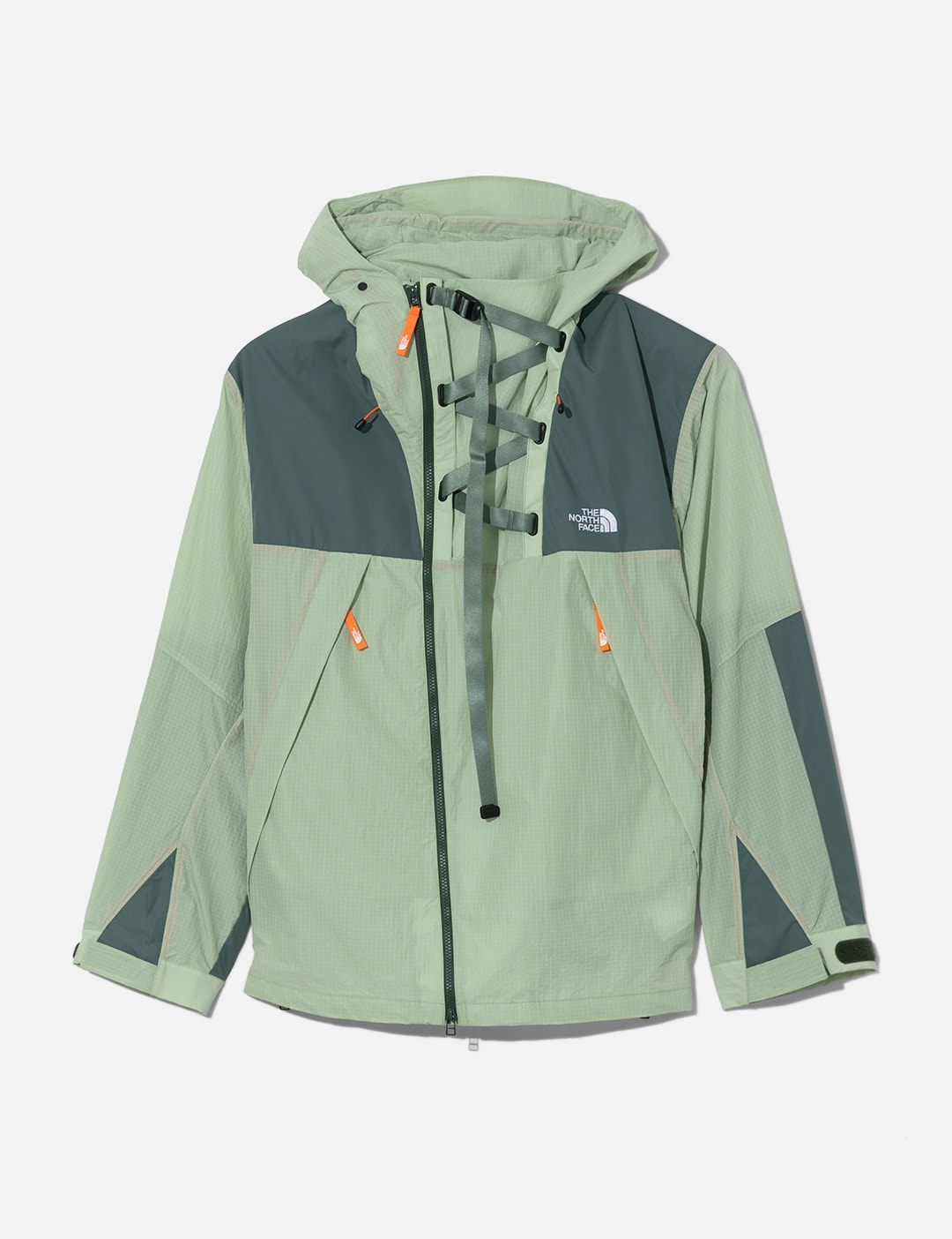 The North Face Ripstop Jacket - Lightweight green ripstop shell in ...