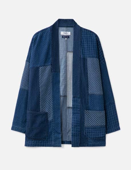 FDMTL PATCHWORK HAORI JACKET 3YR WASH