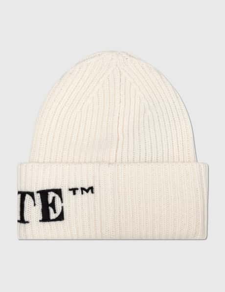 Off-White™ - Logo Ribbed Beanie | HBX display picture 1
