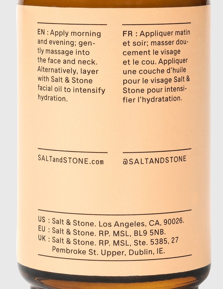 SALT & STONE x Brain Dead Hydrating Facial Lotion Placeholder Image