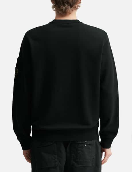 Cotton Fleece Crewneck Sweatshirt With Seasonal Pocket view 13