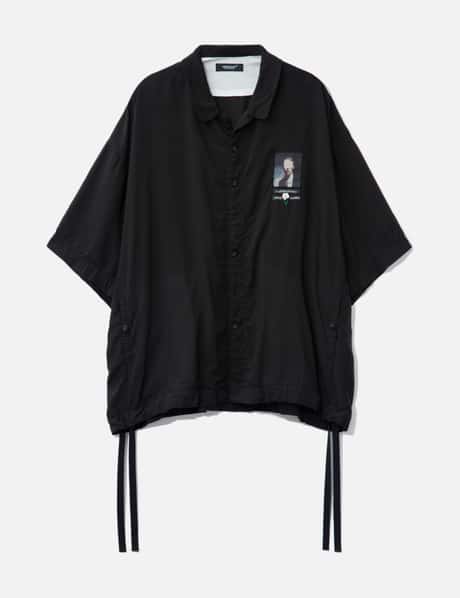 Undercover UC1E4401-2 Portrait Painting Patchwork Short Sleeve Shirt