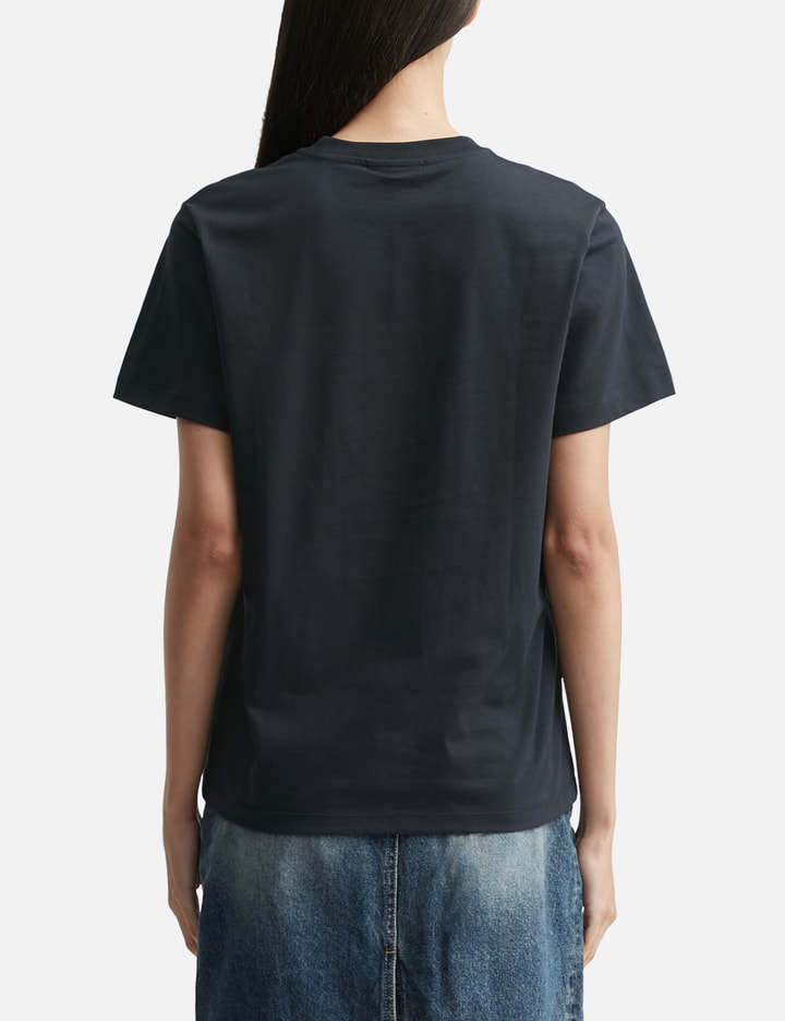 Ganni Women Basic Cotton Jersey Neon Kitty T-shirt In Black