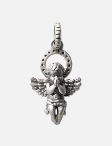 POLYTERU 925 Silver Pendant Baby Angel