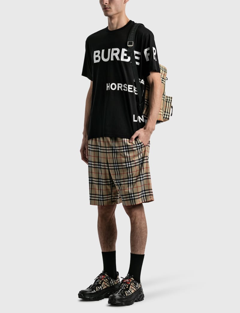 vintage check technical twill track top