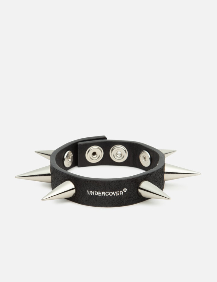 SPIKED LEATHER BRACELET Placeholder Image