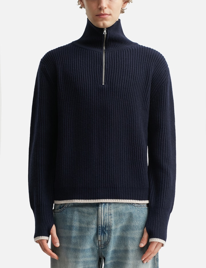 Fisherman's Wool Knit Half Zip Placeholder Image