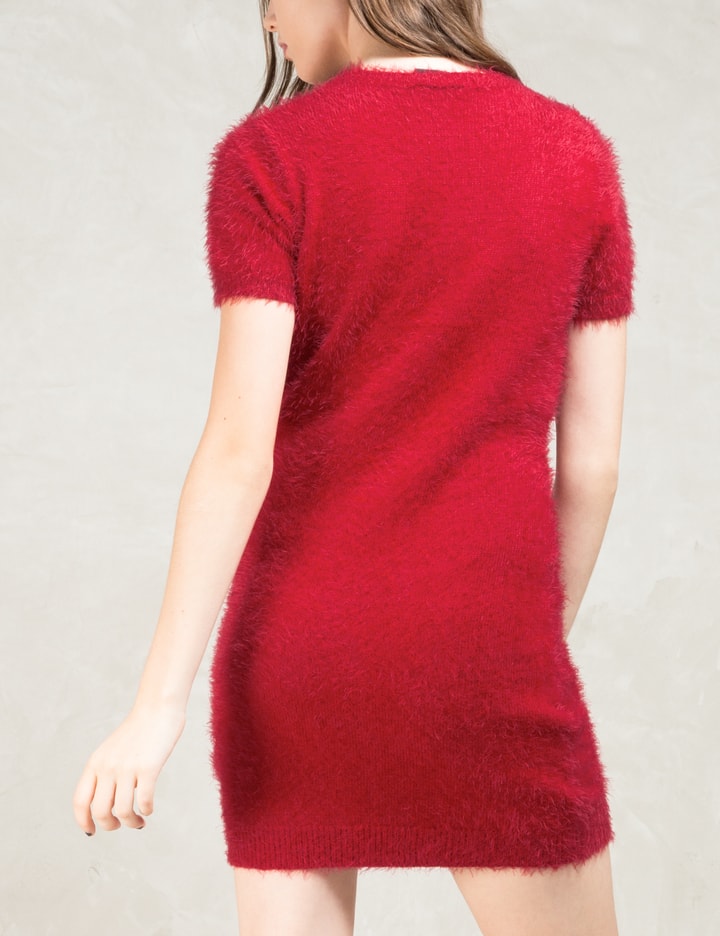 lazy oaf red dress Lazy Oaf + G.E.M Doodle Smock Dress