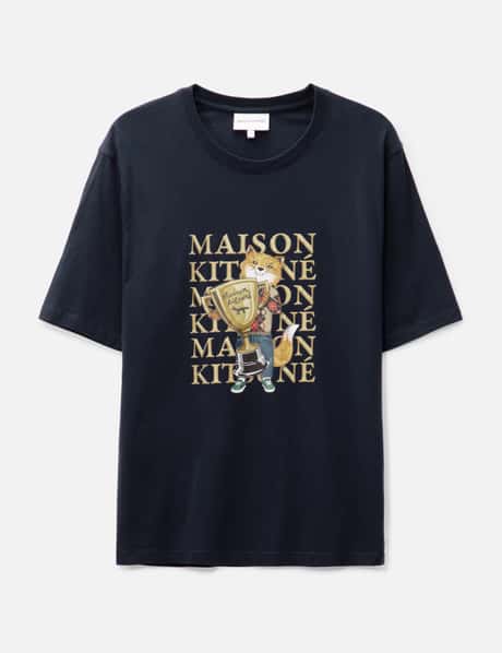Maison Kitsuné フォックス チャンピオン レギュラー Tシャツ