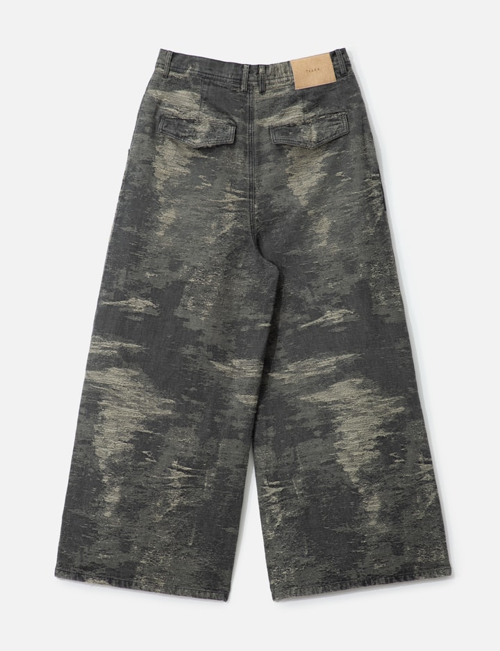Taakk Wide Denim Jeans In Black