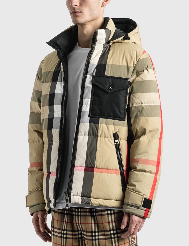 burberry reversible recycled nylon puffer jacket