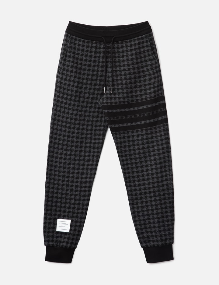 Engineered 4 Bar In Cotton Gunclub Check Jacquard Sweatpants Placeholder Image