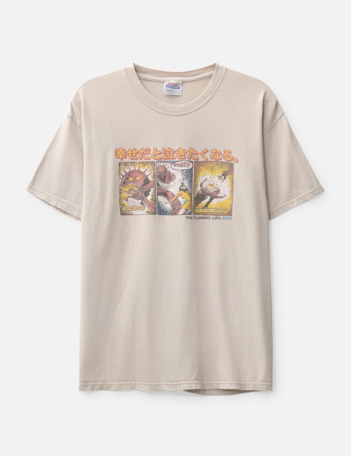 2003 The Flaming Lips Beige Tour Tee Placeholder Image