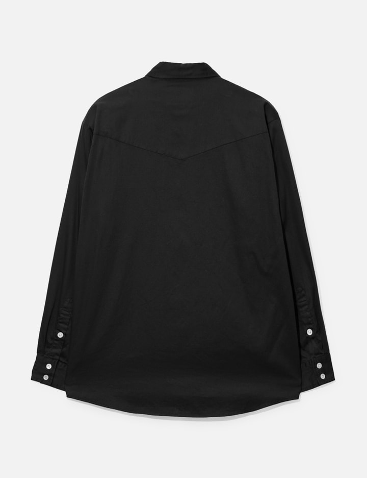 Shop Wtaps Long Sleeve Shirt In Black