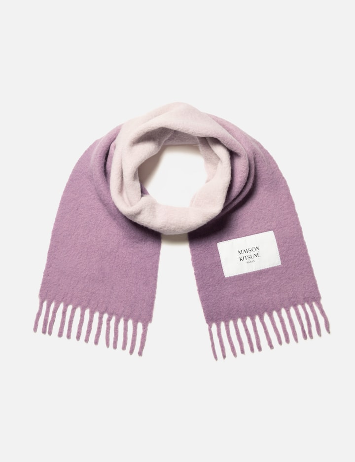 Maison Kitsuné Alpaca Gradient Scarf