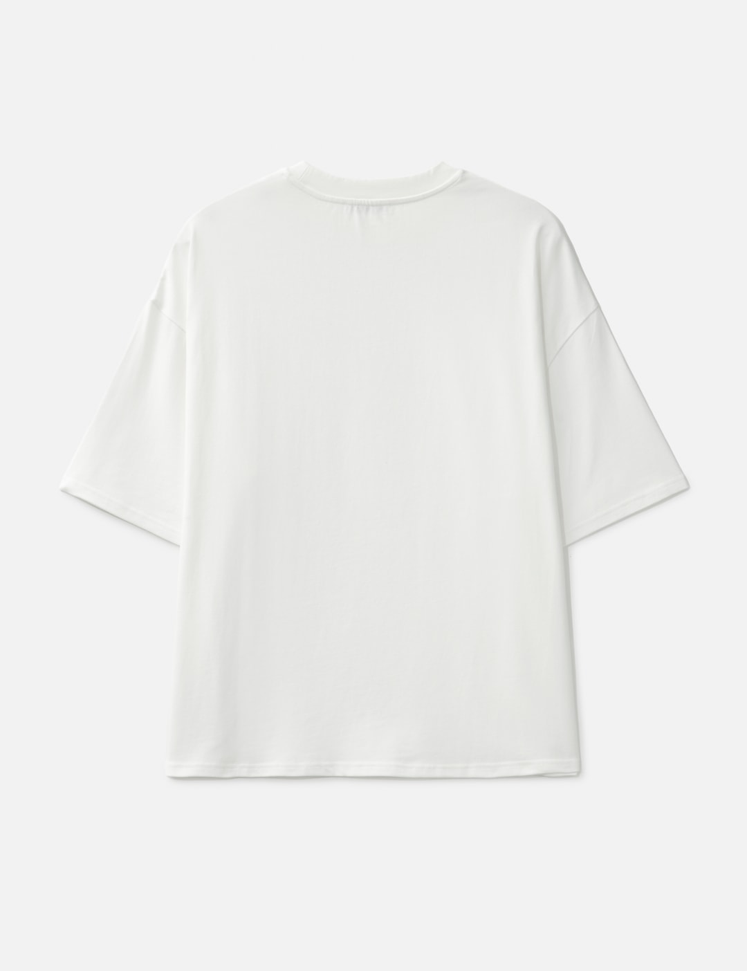 Heavy Boxy Tee White view 9