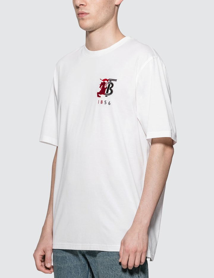 Contrast Logo Graphic Cotton T-shirt Placeholder Image