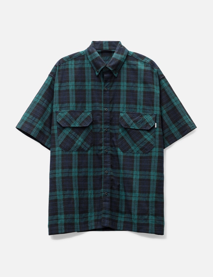 Grocery ST-011 Oversized Check Short Sleeves Shirt Placeholder Image
