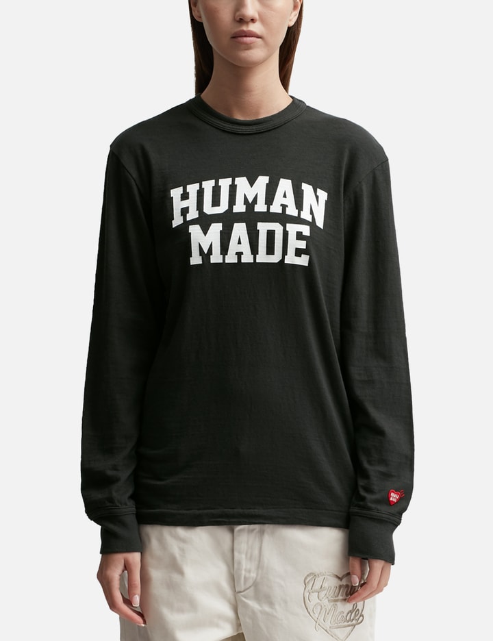 Human Made Graphic Long Sleeve T-shirt #7 In Black