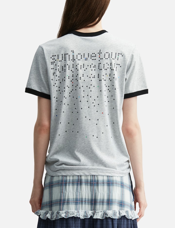 Sunlove Dots Ringer Tee