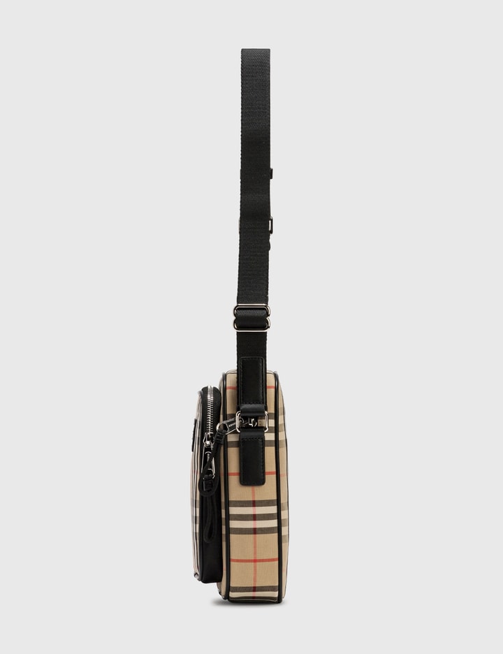 Vintage Check and Leather Crossbody Bag Placeholder Image