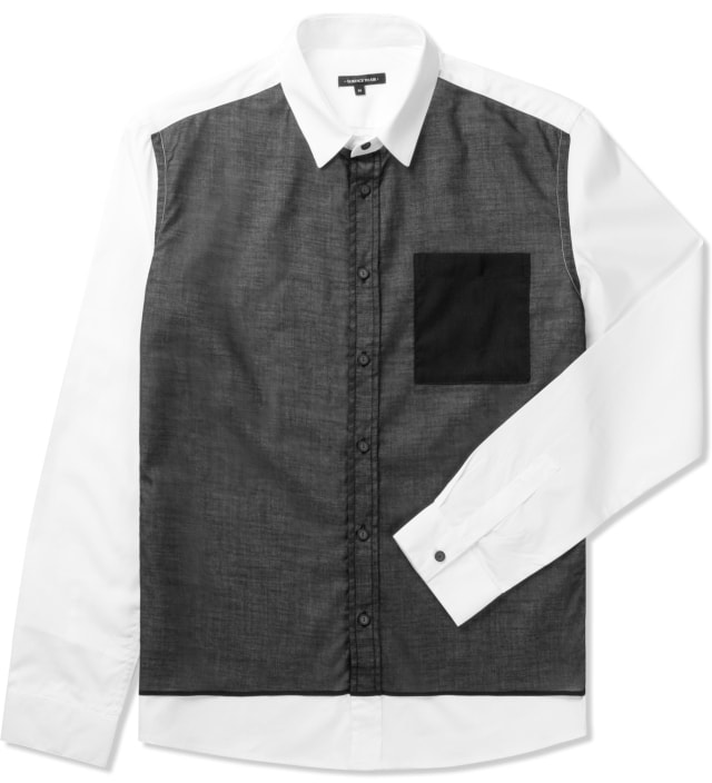 White Summer Grunge Shirt Placeholder Image