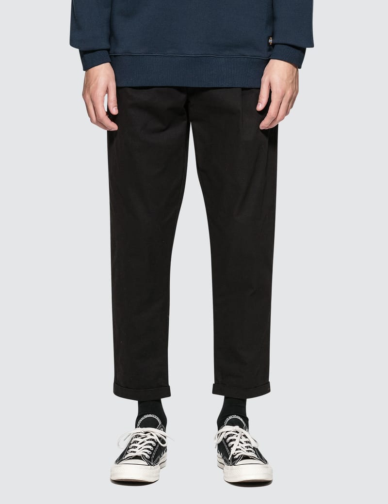 Buy Slim Fit Cropped Chino Pants with Slip Pockets Online at Best Prices in  India - JioMart.