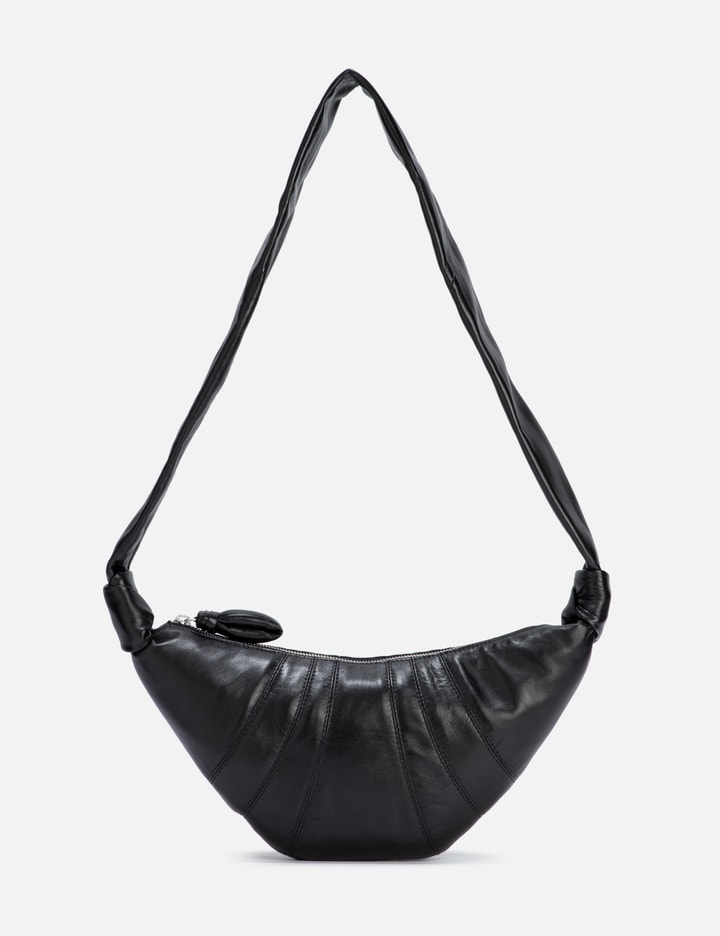 Lemaire Small Croissant Bag In Black