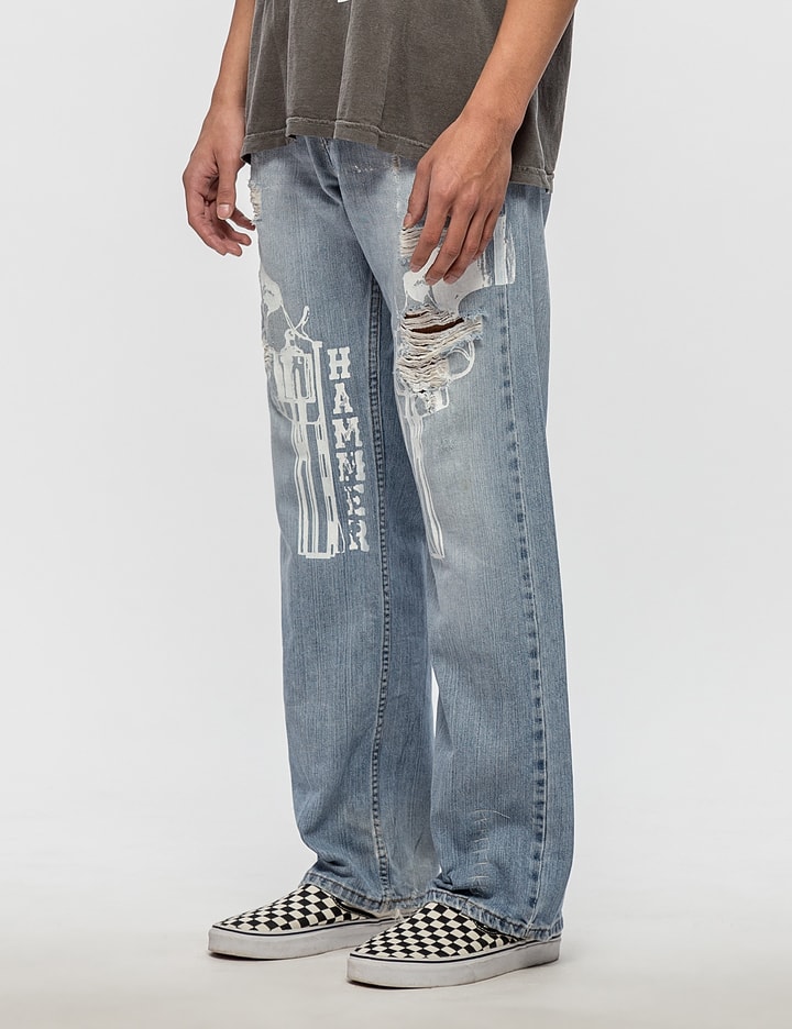 Levis 569 Jeans with White Guns Placeholder Image