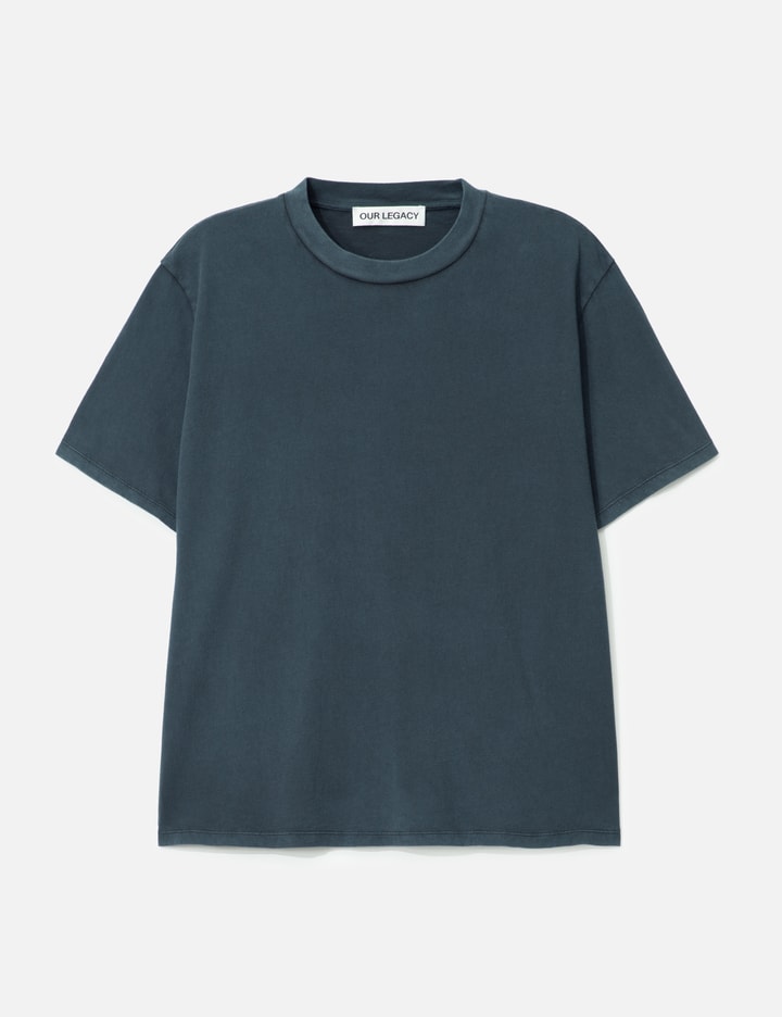 Our Legacy Box Cotton-jersey T-shirt In Blue