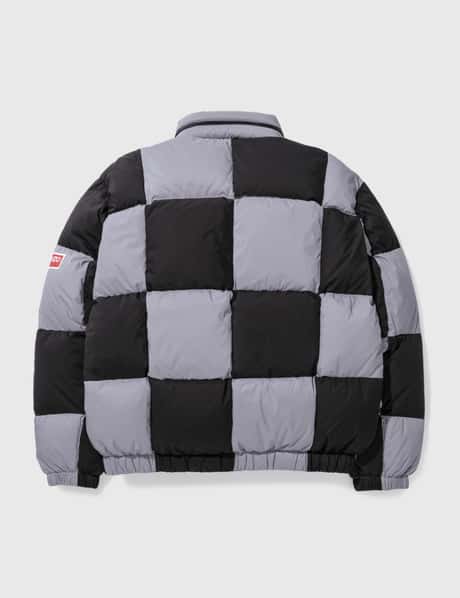 Kenzo - チェック ボクシー パデッド コート | HBX - ハイプビースト 