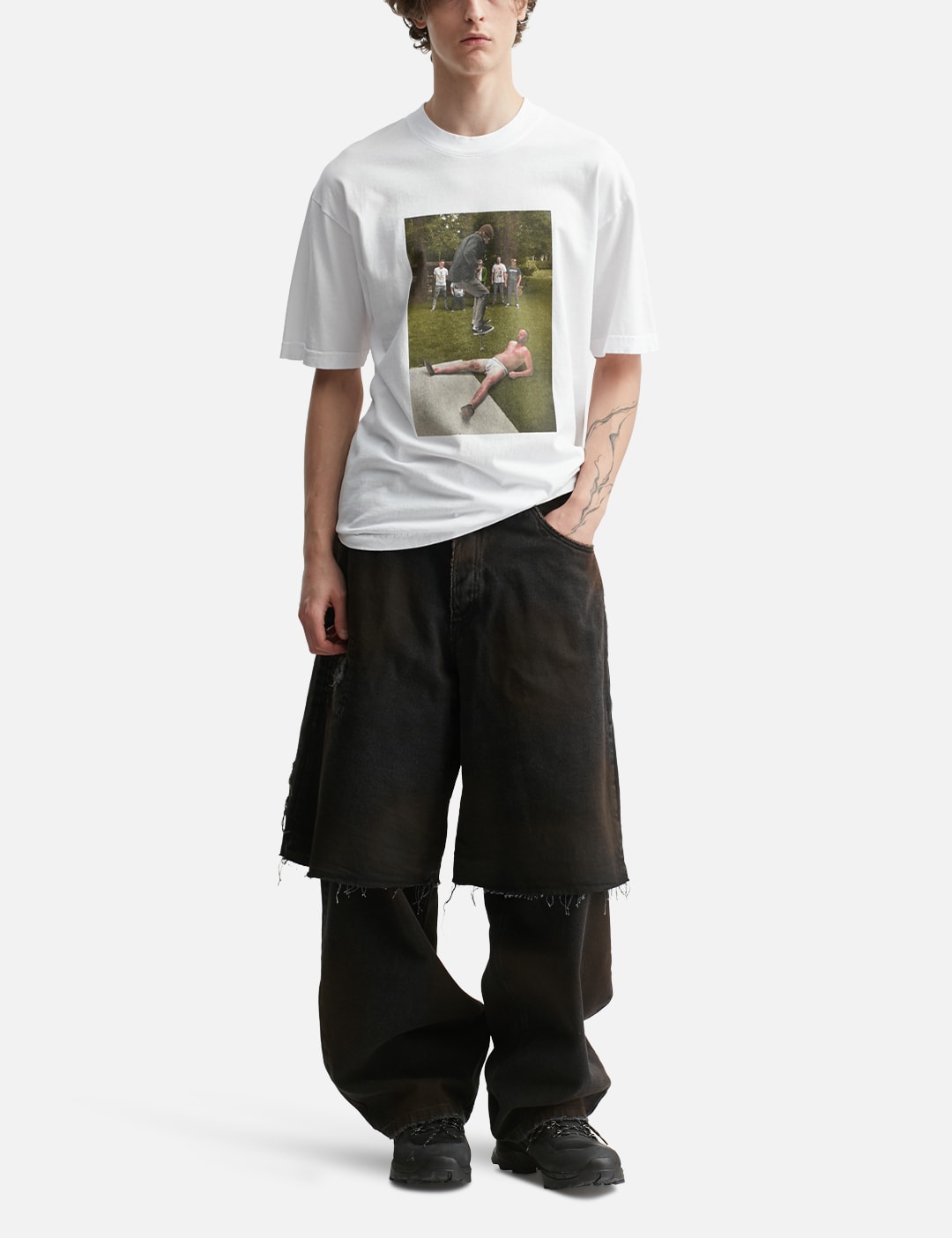 Jackass X Babylon Cup Test Tee view 15