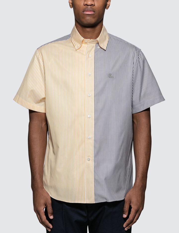 Stripe Patch Embro S/S Shirt Placeholder Image