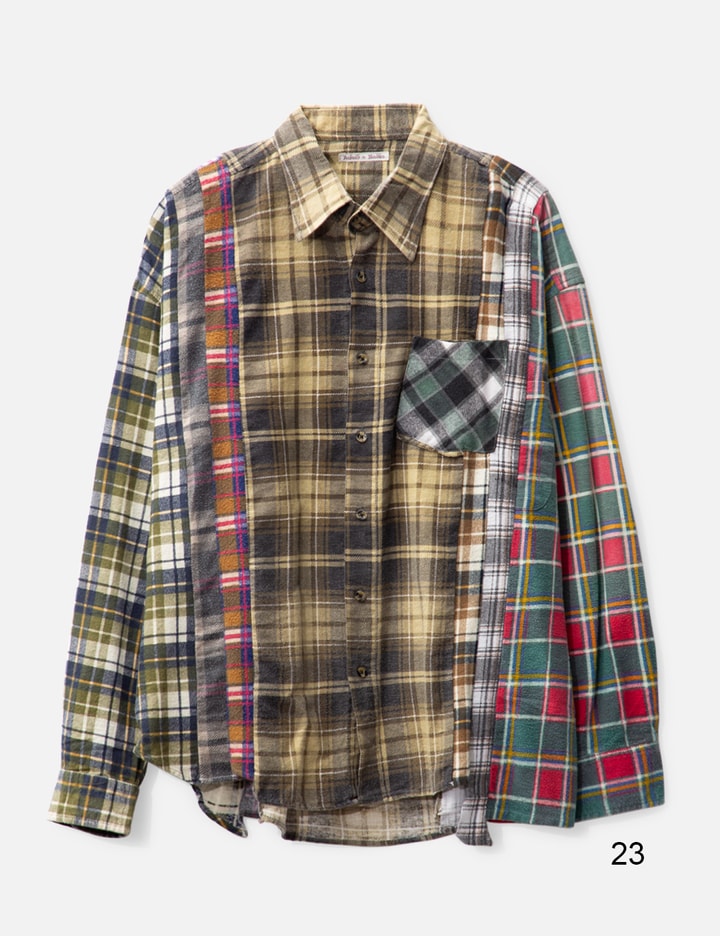 7 Cuts Wide Flannel Shirt Placeholder Image