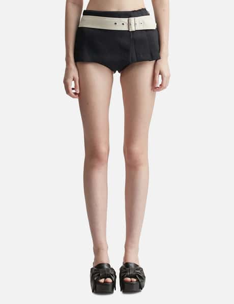 Belted Pleated Skorts view 5