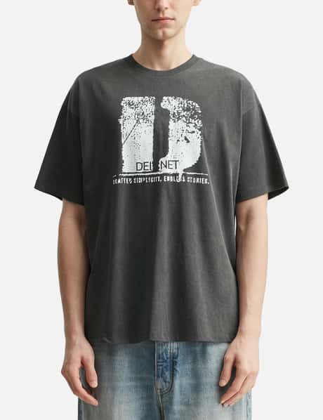 D Accent Crack Logo T-Shirts view 13